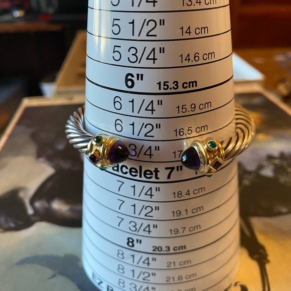 David Yurman 14k Gold & Sterling Bracelet Retails for $3800, can’t go any lower - Picture 4 of 16